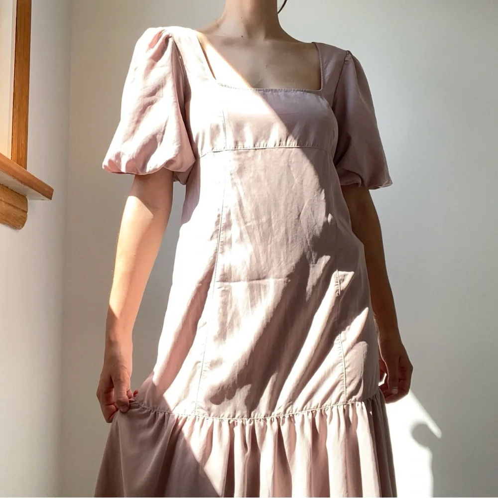 Free People // rose coloured dress - Picture 3 of 7